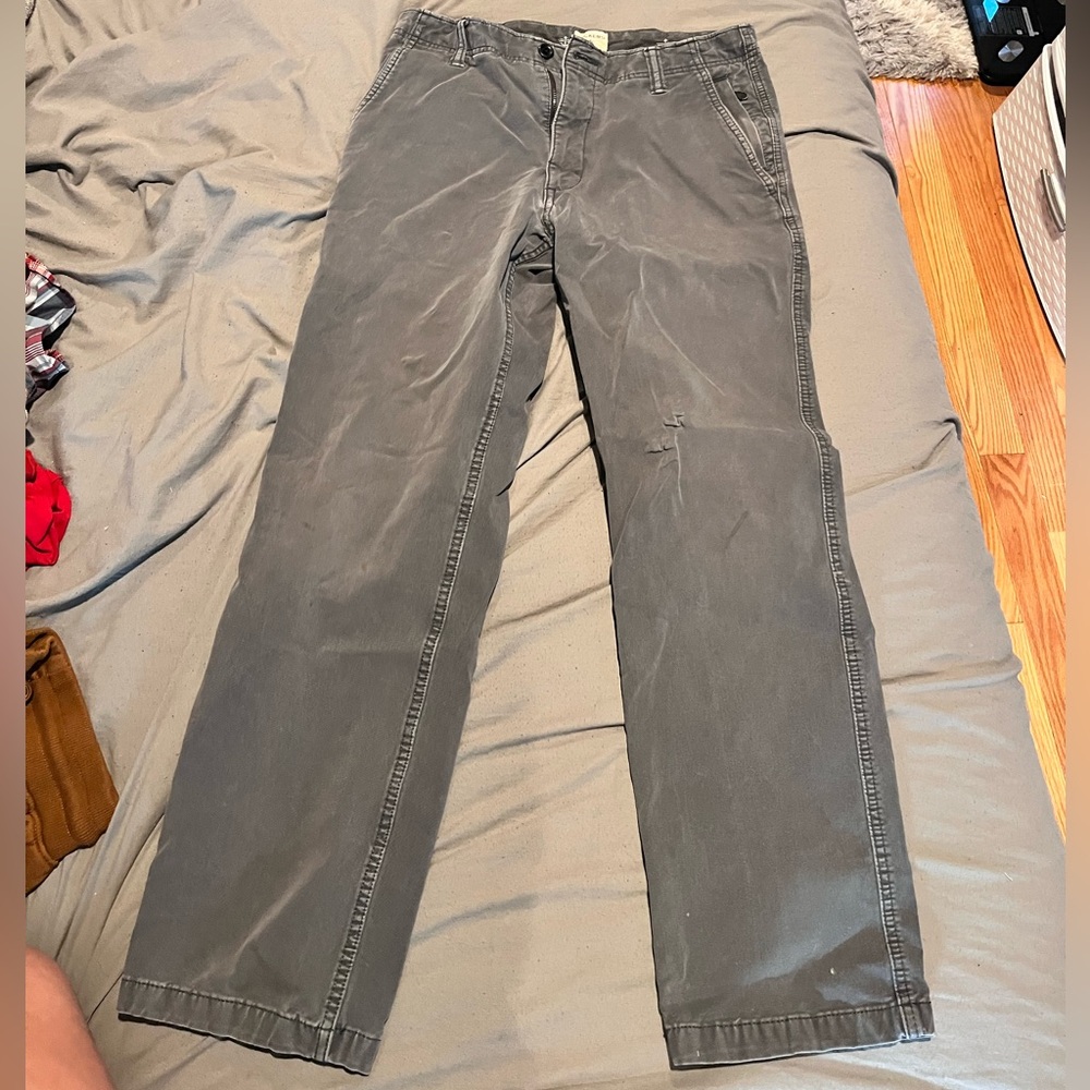 Dockers Charcoal Straight Fit Pants